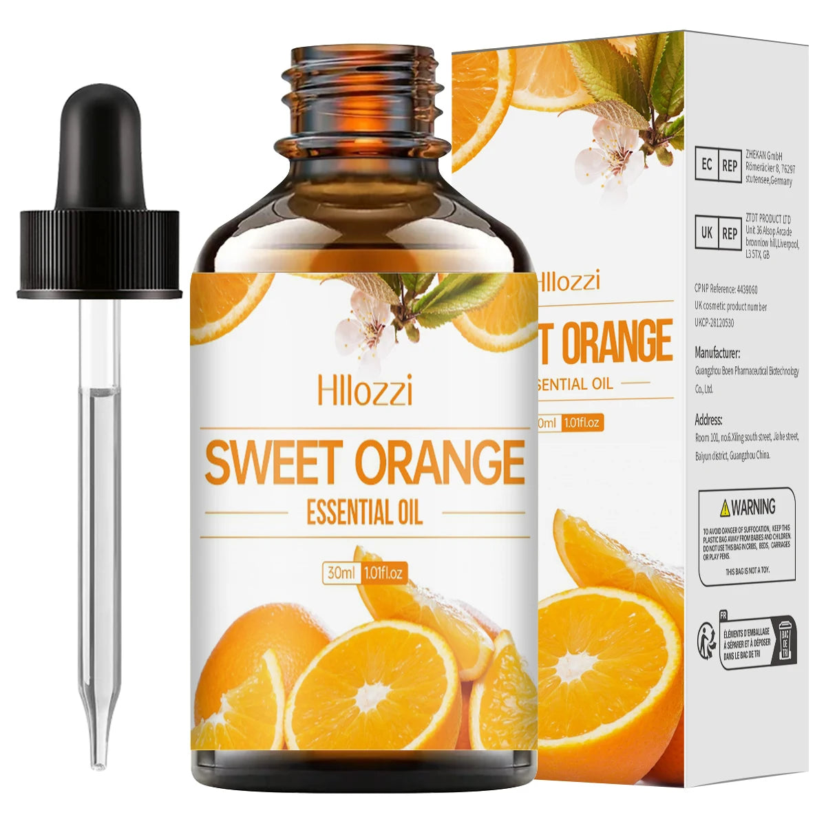 Aceite aromático puro prensado en frío