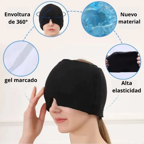 MigraCool™- Gorro terapéutico gel 360º
