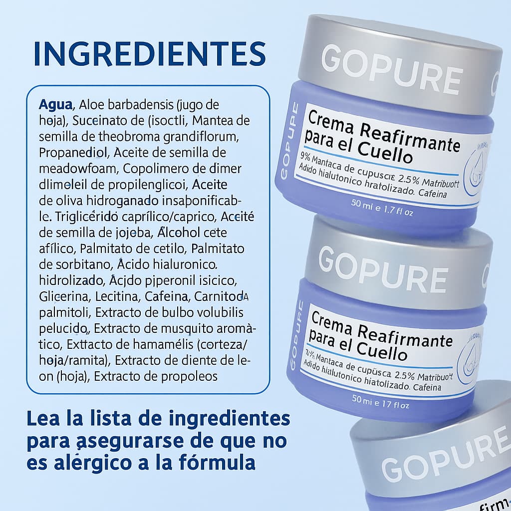 Crema Reafirmante Anti-flacidez Cuello, Papada & Escote
