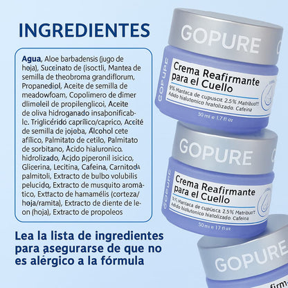 Crema Reafirmante Anti-flacidez Cuello, Papada & Escote