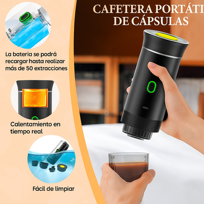 Cafetera Expreso Portátil Inteligente 3 en 1