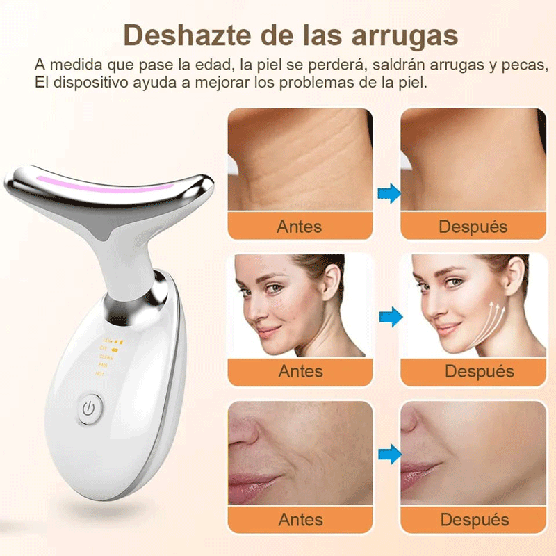 Masajeador antiarrugas facial